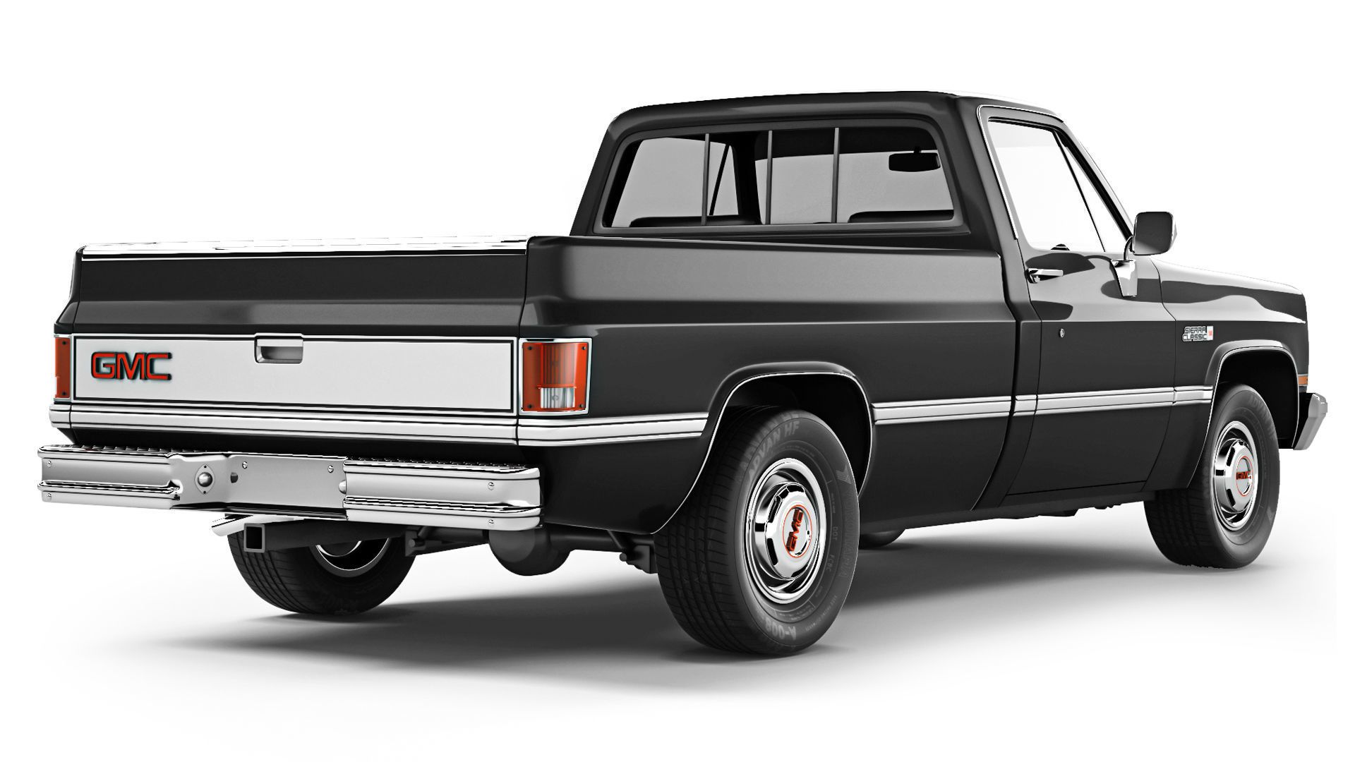 GMC Sierra 1500 1985 3D model_4