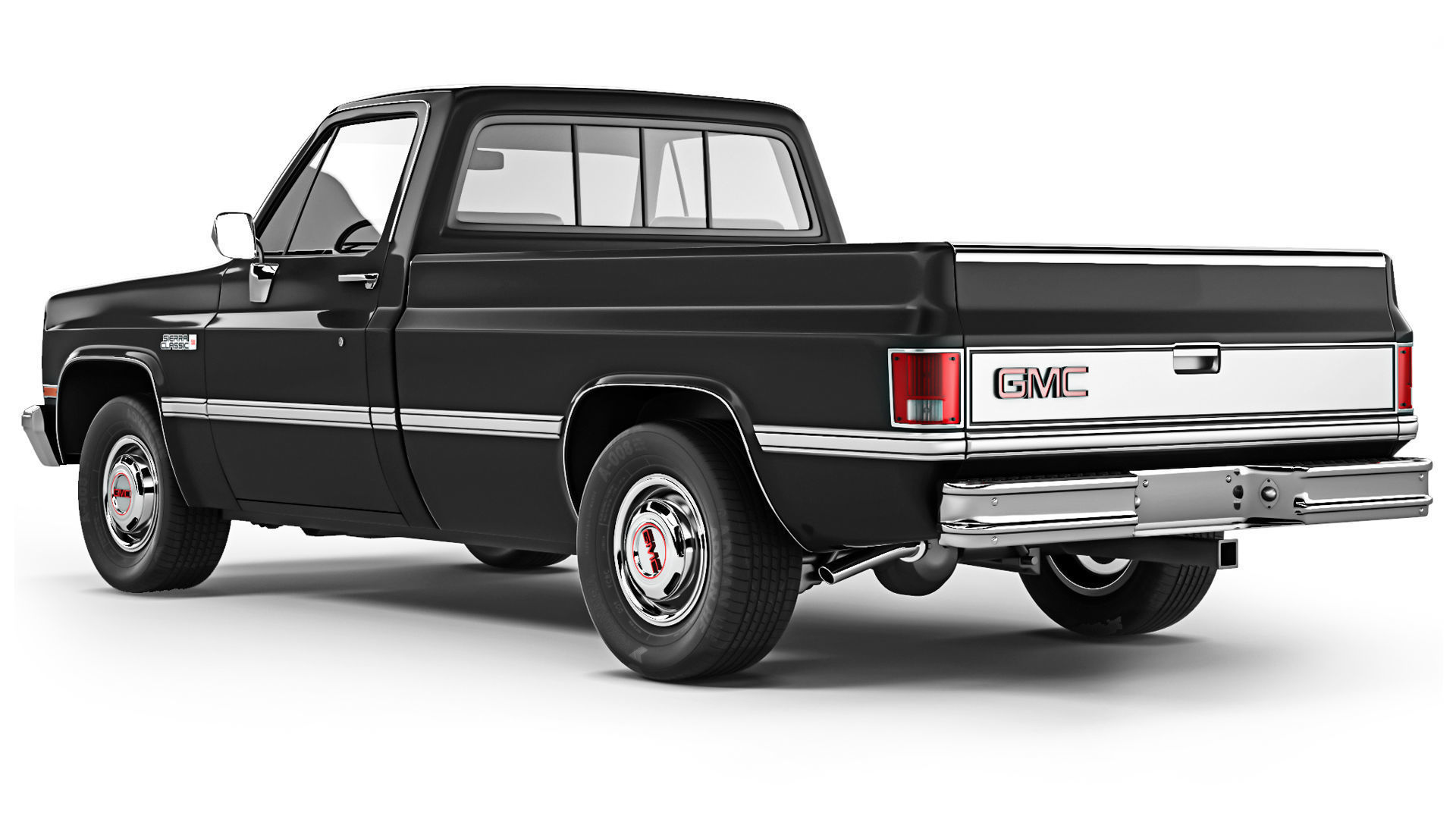 GMC Sierra 1500 1985 3D model_2