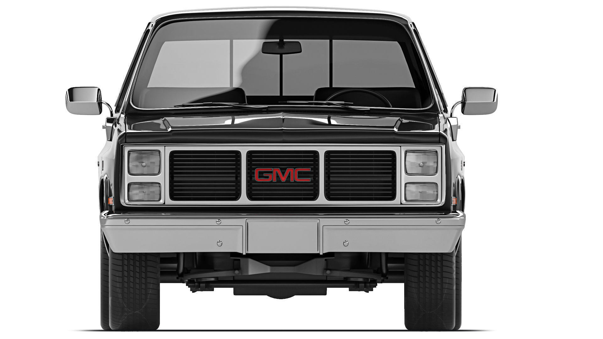 GMC Sierra 1500 1985 3D model_7