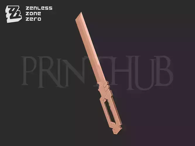 Zenless Zone Zero Nekomiya Mana Blades 3D print model