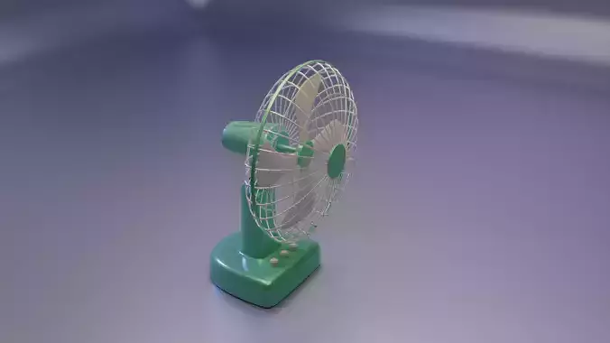 Low poly fan