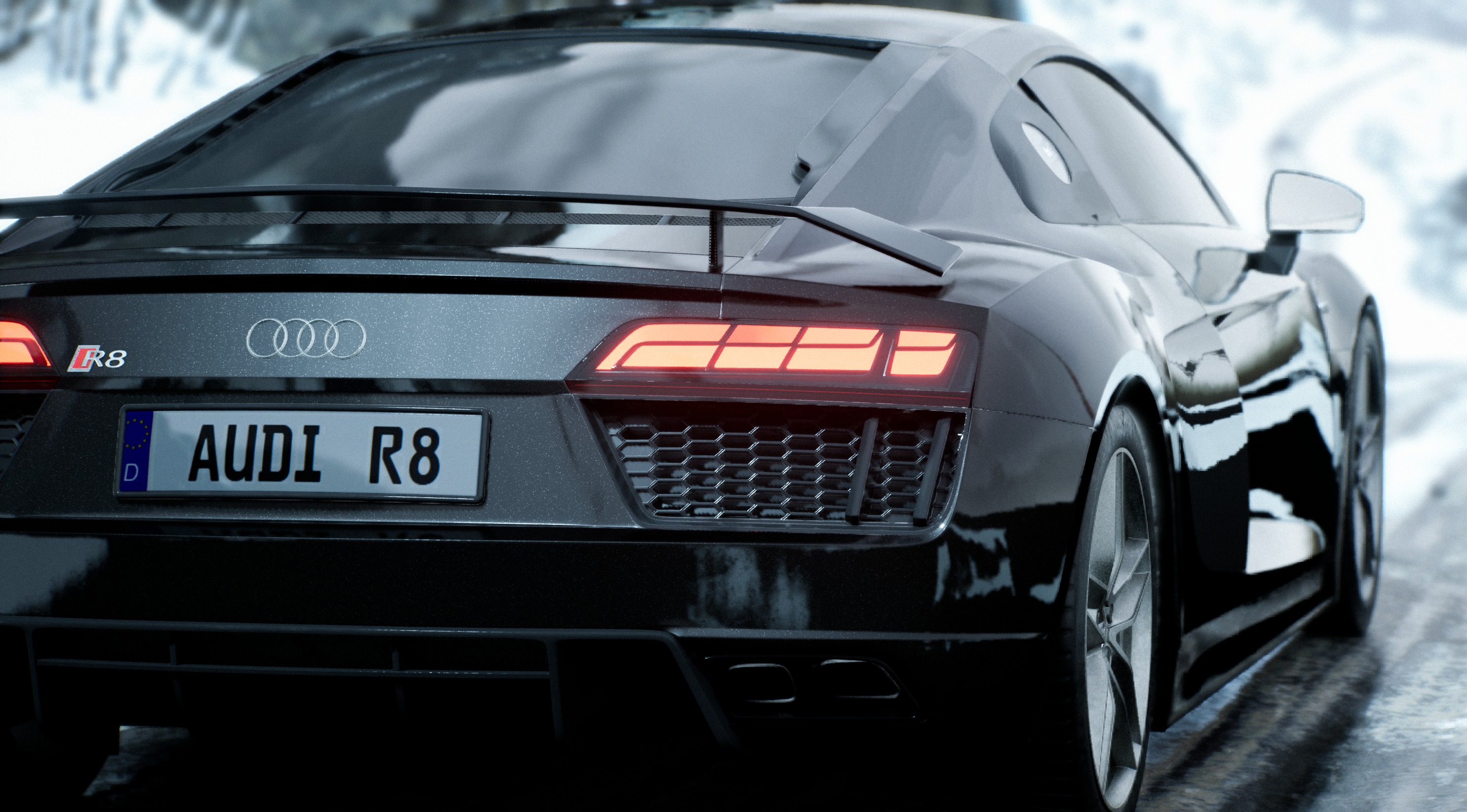 Audi R8 Model 3D model_8