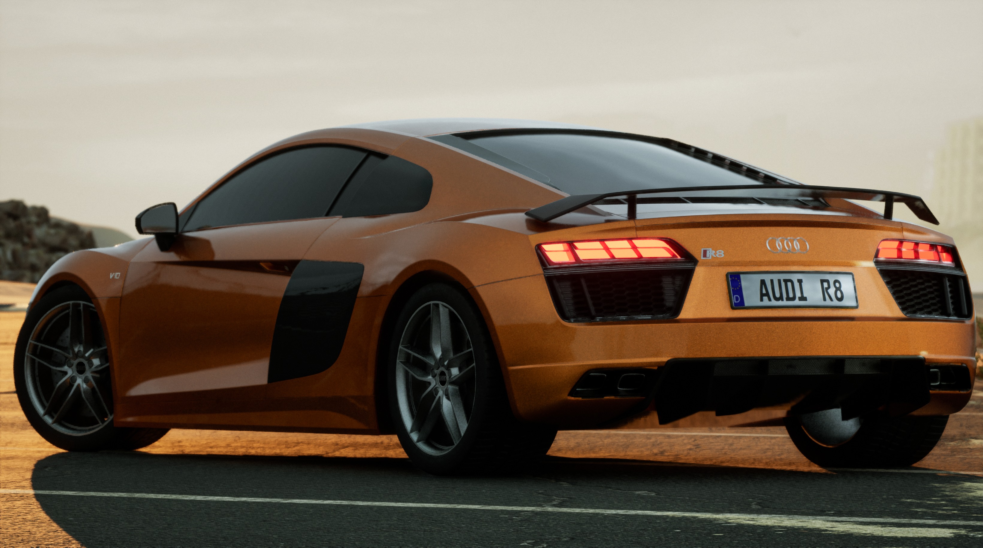Audi R8 Model 3D model_2