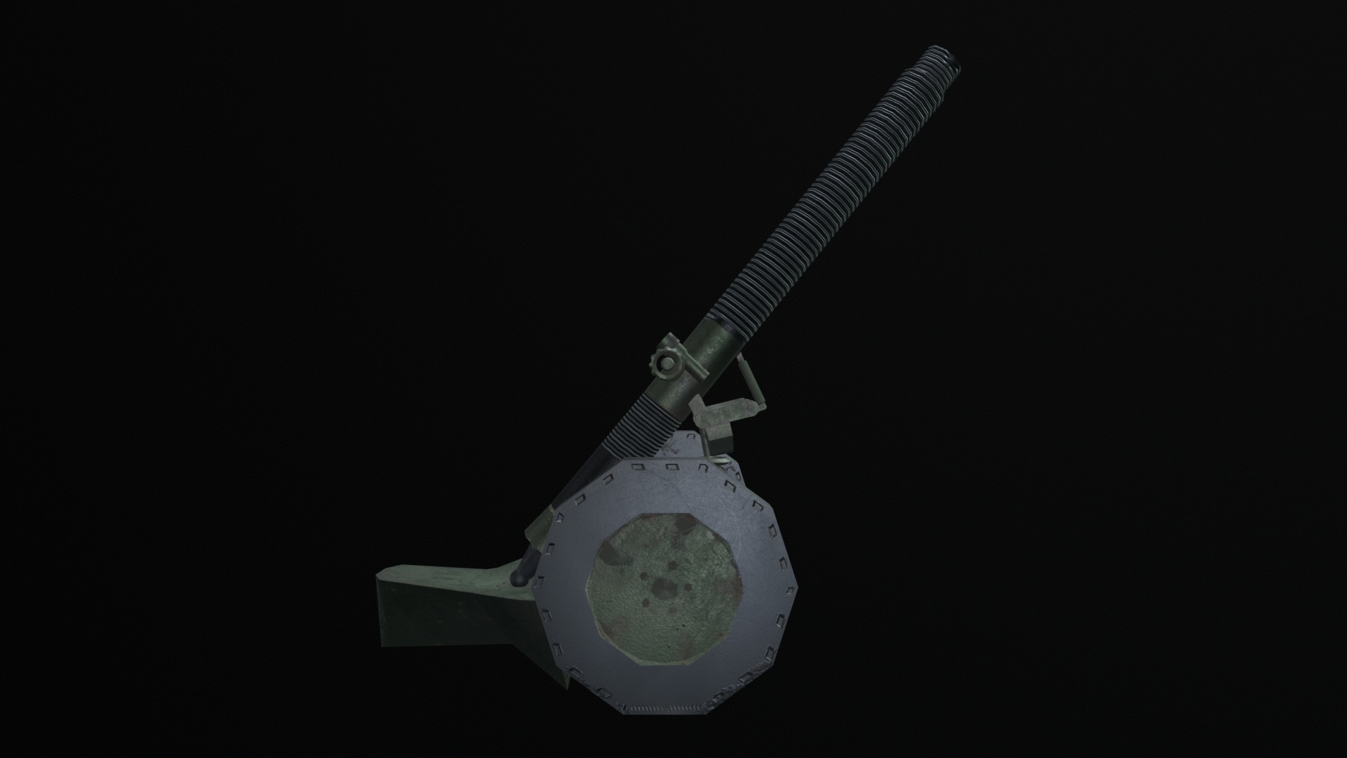 Asset - Army - MO 120RT 61 Mortar - 3D MODEL Low-poly Low-poly 3D model_38