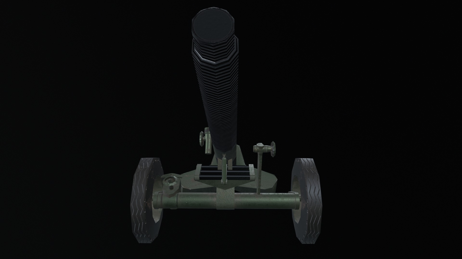 Asset - Army - MO 120RT 61 Mortar - 3D MODEL Low-poly Low-poly 3D model_37