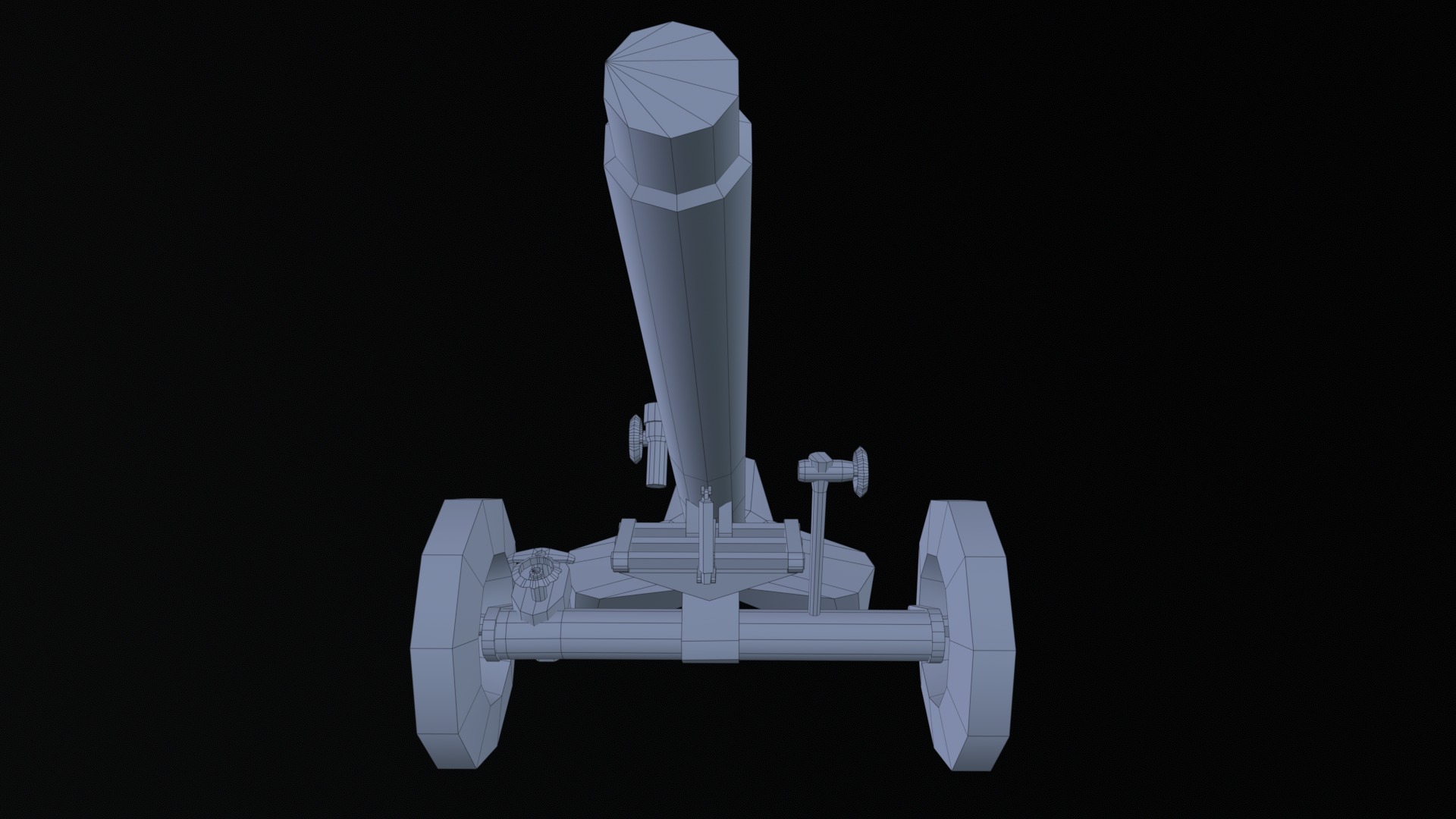 Asset - Army - MO 120RT 61 Mortar - 3D MODEL Low-poly Low-poly 3D model_42
