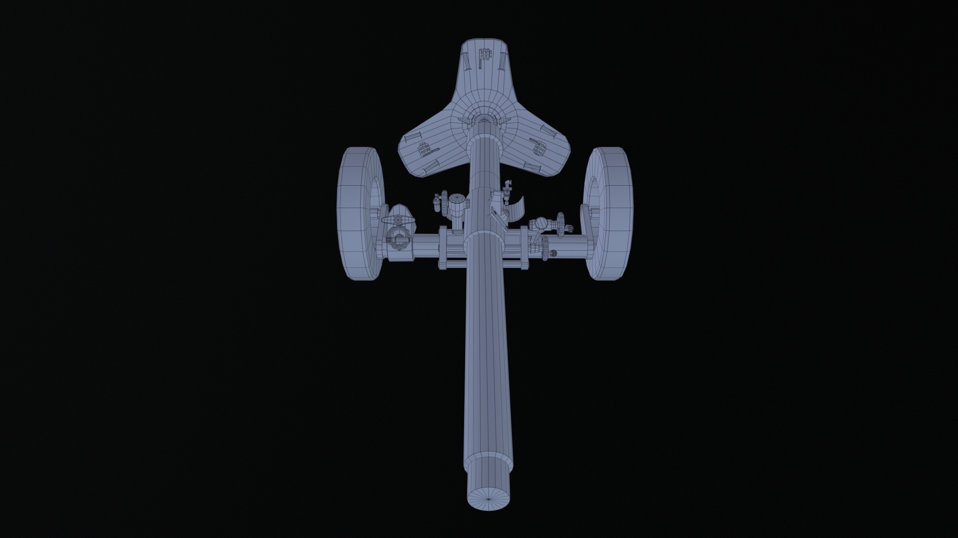 Asset - Army - MO 120RT 61 Mortar - 3D MODEL Low-poly Low-poly 3D model_15