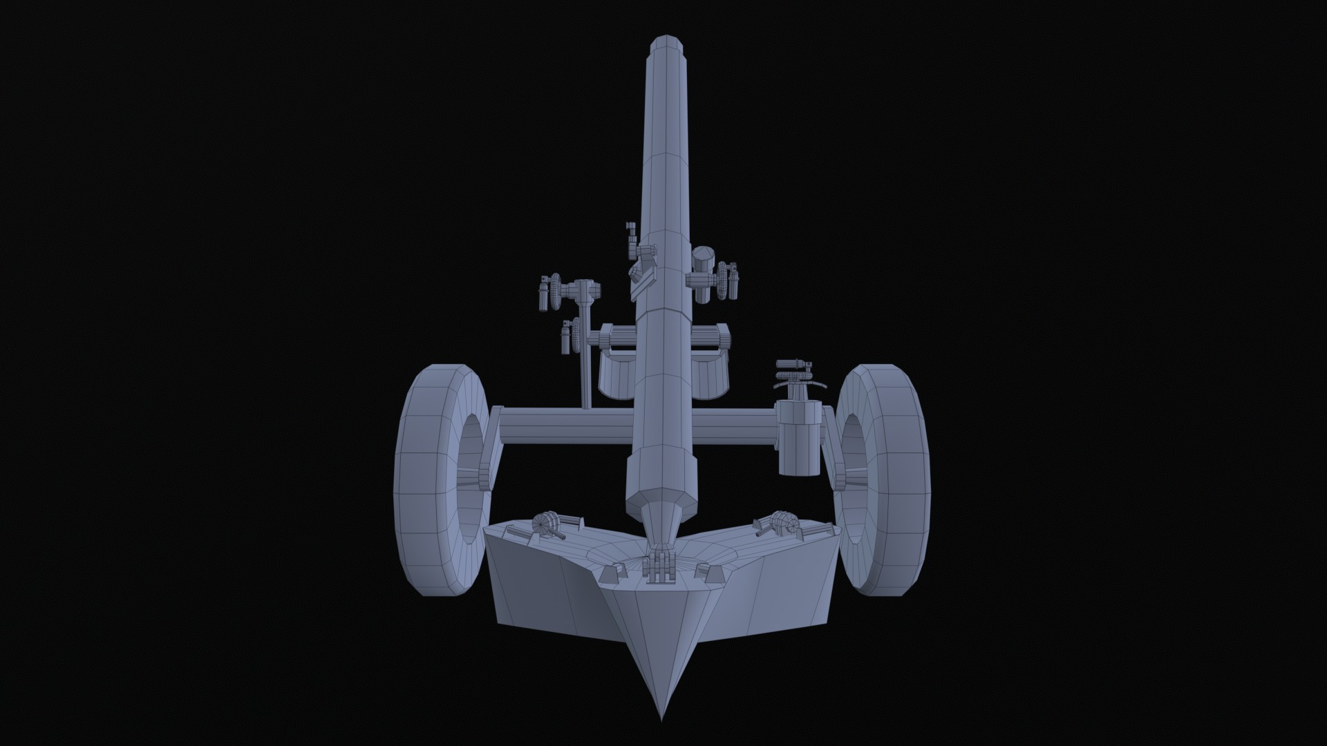 Asset - Army - MO 120RT 61 Mortar - 3D MODEL Low-poly Low-poly 3D model_24