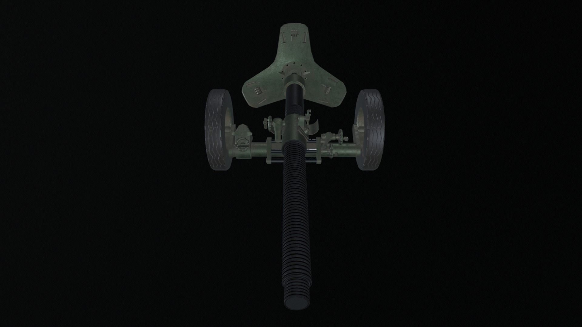 Asset - Army - MO 120RT 61 Mortar - 3D MODEL Low-poly Low-poly 3D model_10