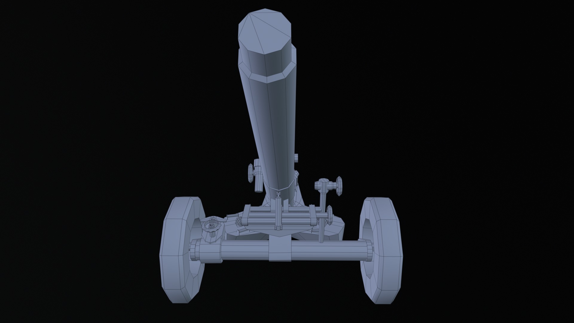 Asset - Army - MO 120RT 61 Mortar - 3D MODEL Low-poly Low-poly 3D model_32