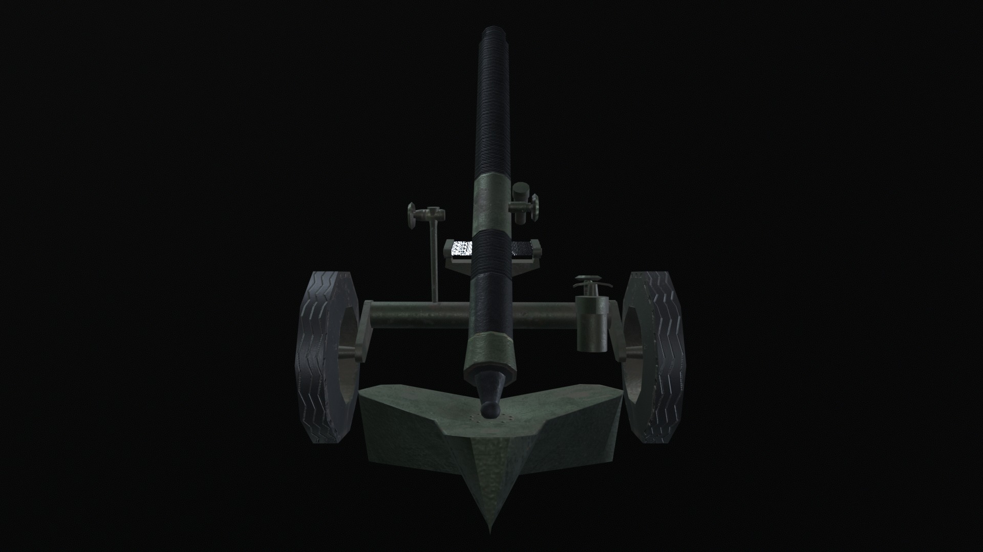 Asset - Army - MO 120RT 61 Mortar - 3D MODEL Low-poly Low-poly 3D model_39
