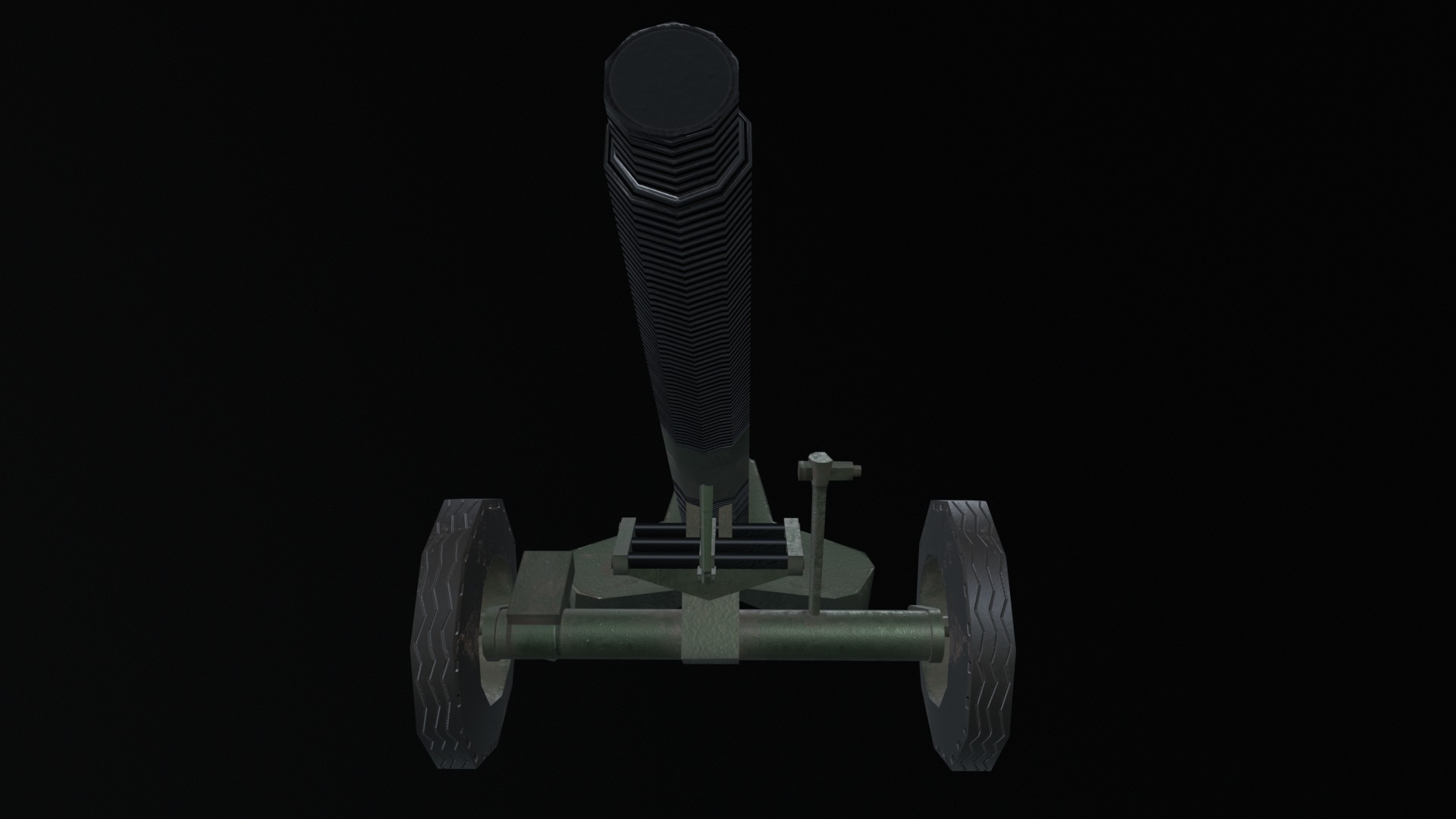 Asset - Army - MO 120RT 61 Mortar - 3D MODEL Low-poly Low-poly 3D model_47