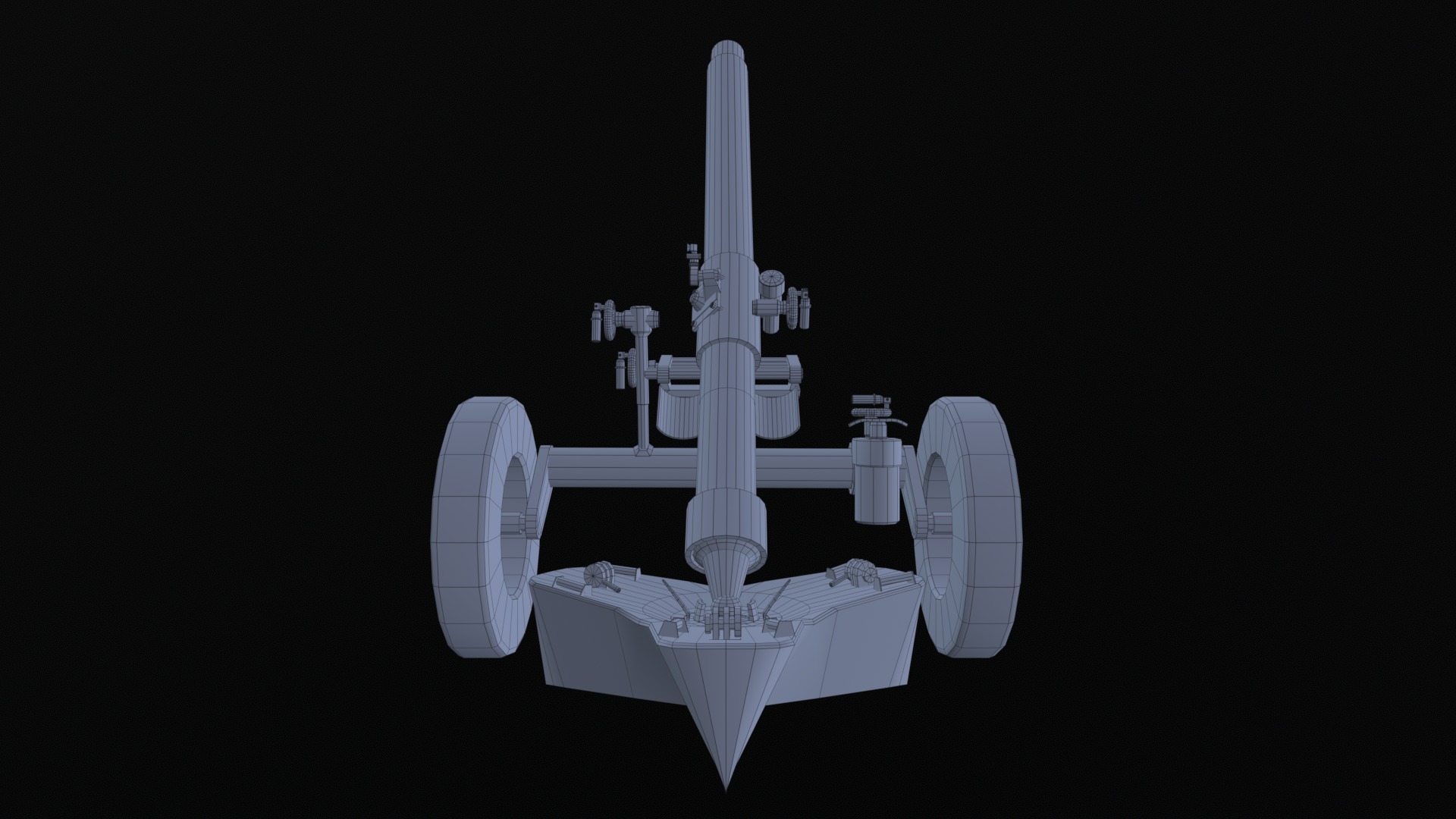 Asset - Army - MO 120RT 61 Mortar - 3D MODEL Low-poly Low-poly 3D model_14