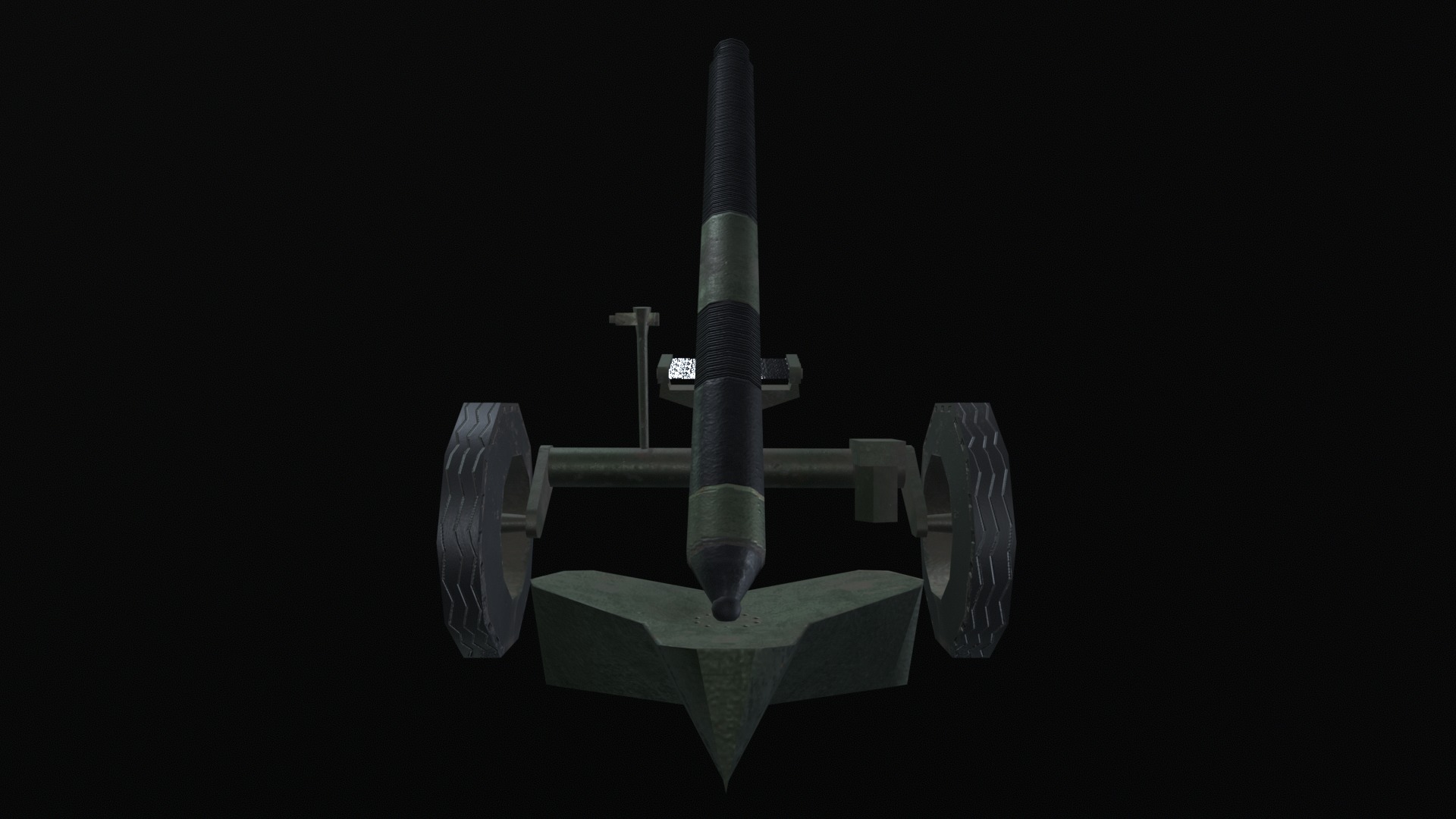 Asset - Army - MO 120RT 61 Mortar - 3D MODEL Low-poly Low-poly 3D model_49