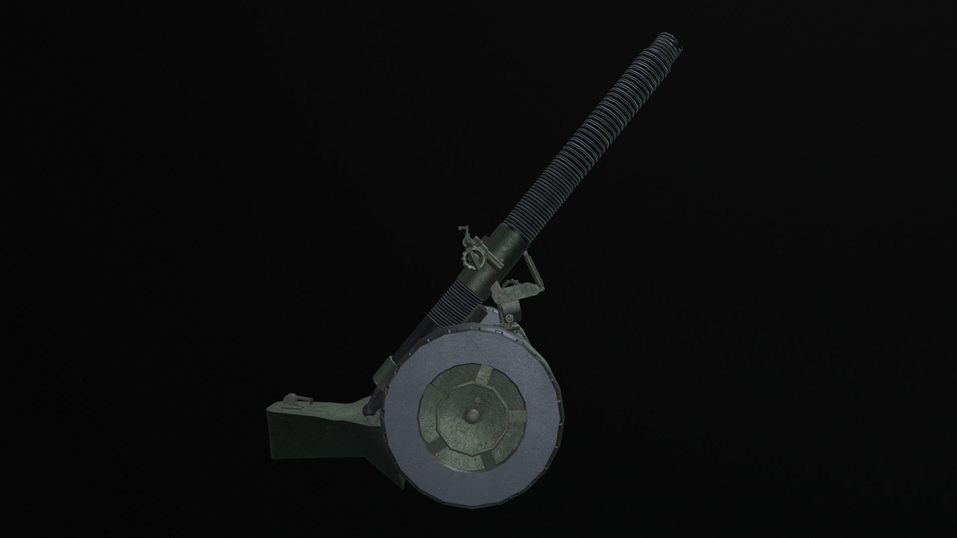 Asset - Army - MO 120RT 61 Mortar - 3D MODEL Low-poly Low-poly 3D model_18