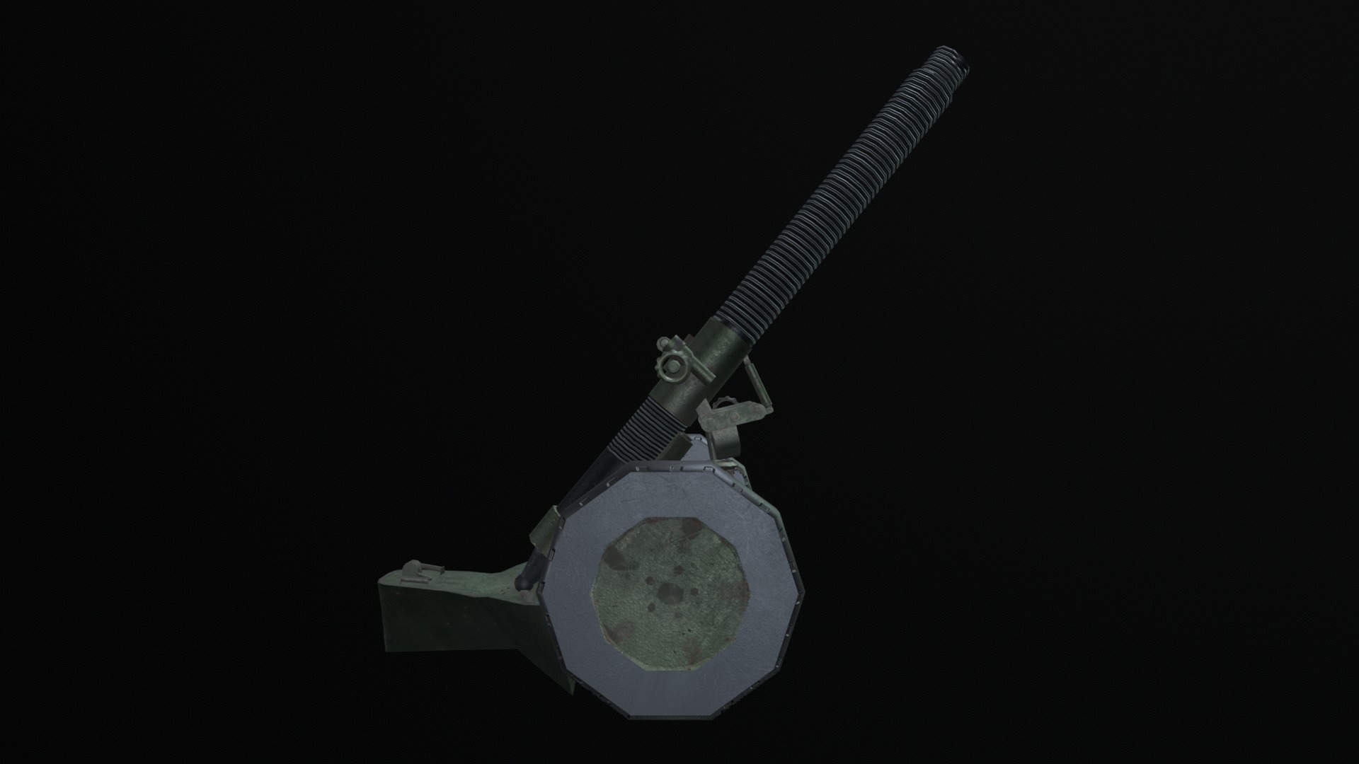 Asset - Army - MO 120RT 61 Mortar - 3D MODEL Low-poly Low-poly 3D model_28