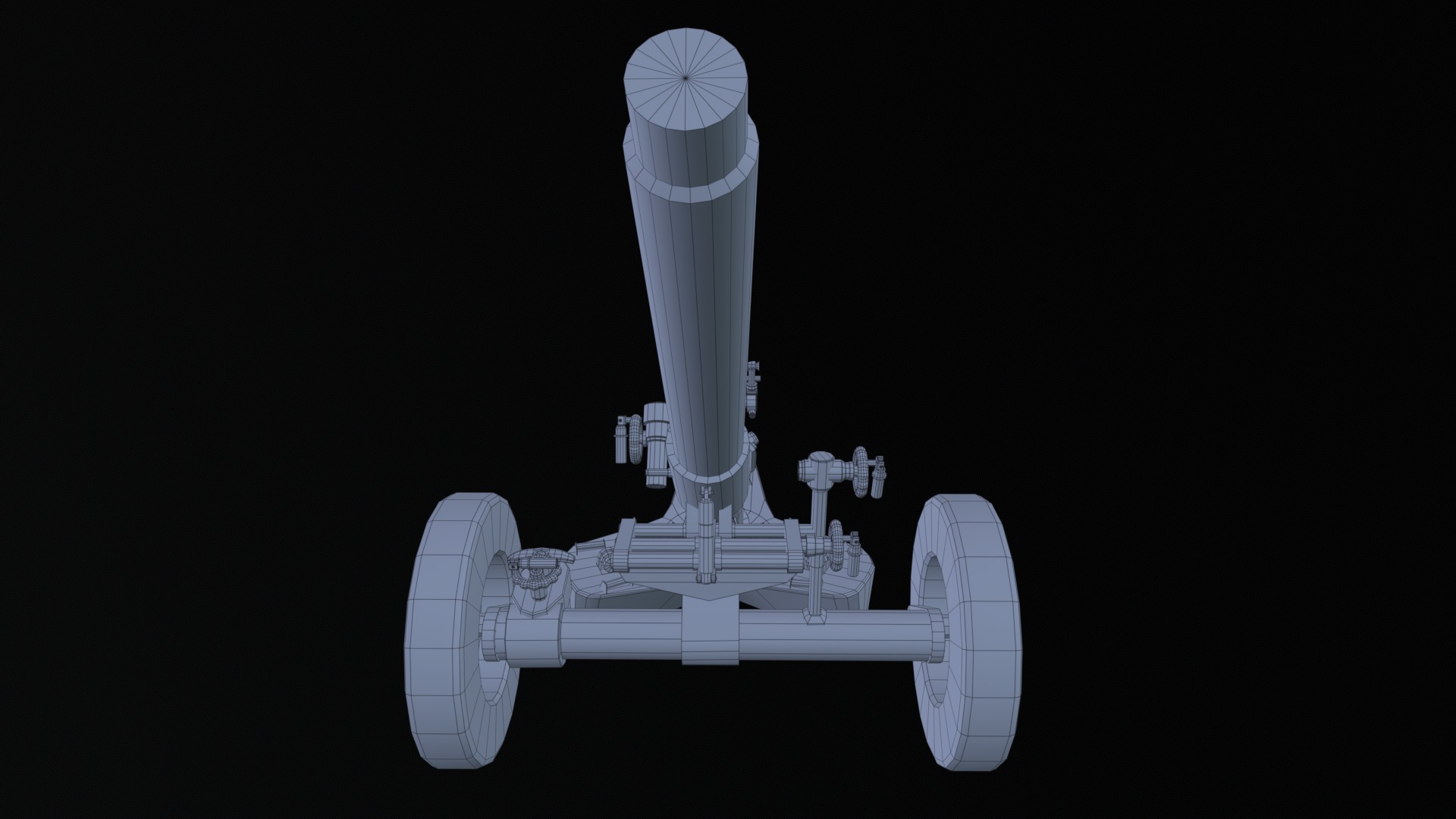 Asset - Army - MO 120RT 61 Mortar - 3D MODEL Low-poly Low-poly 3D model_12