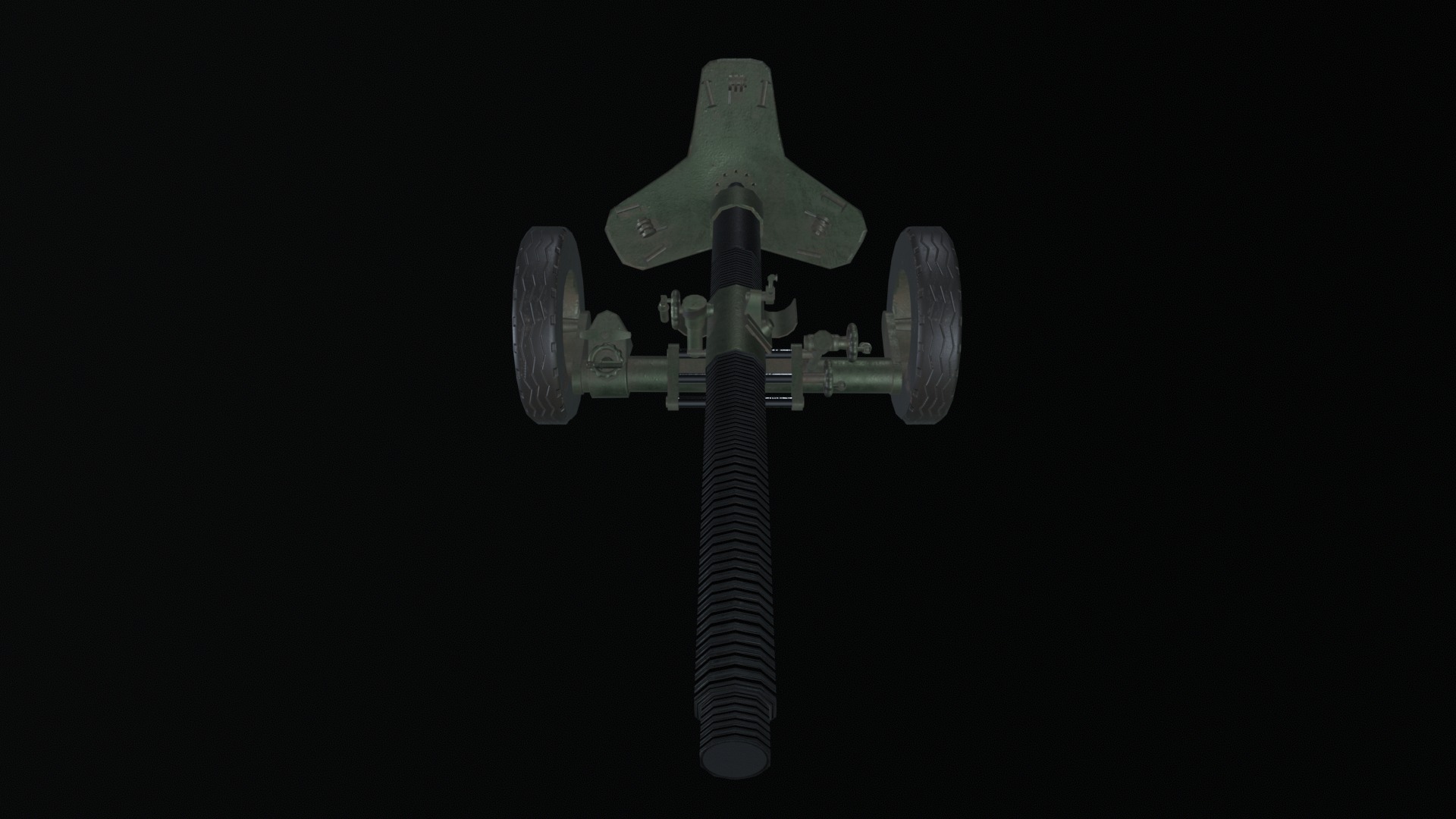 Asset - Army - MO 120RT 61 Mortar - 3D MODEL Low-poly Low-poly 3D model_20
