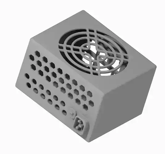 Desktop Power Supply Enclosure 3D print model