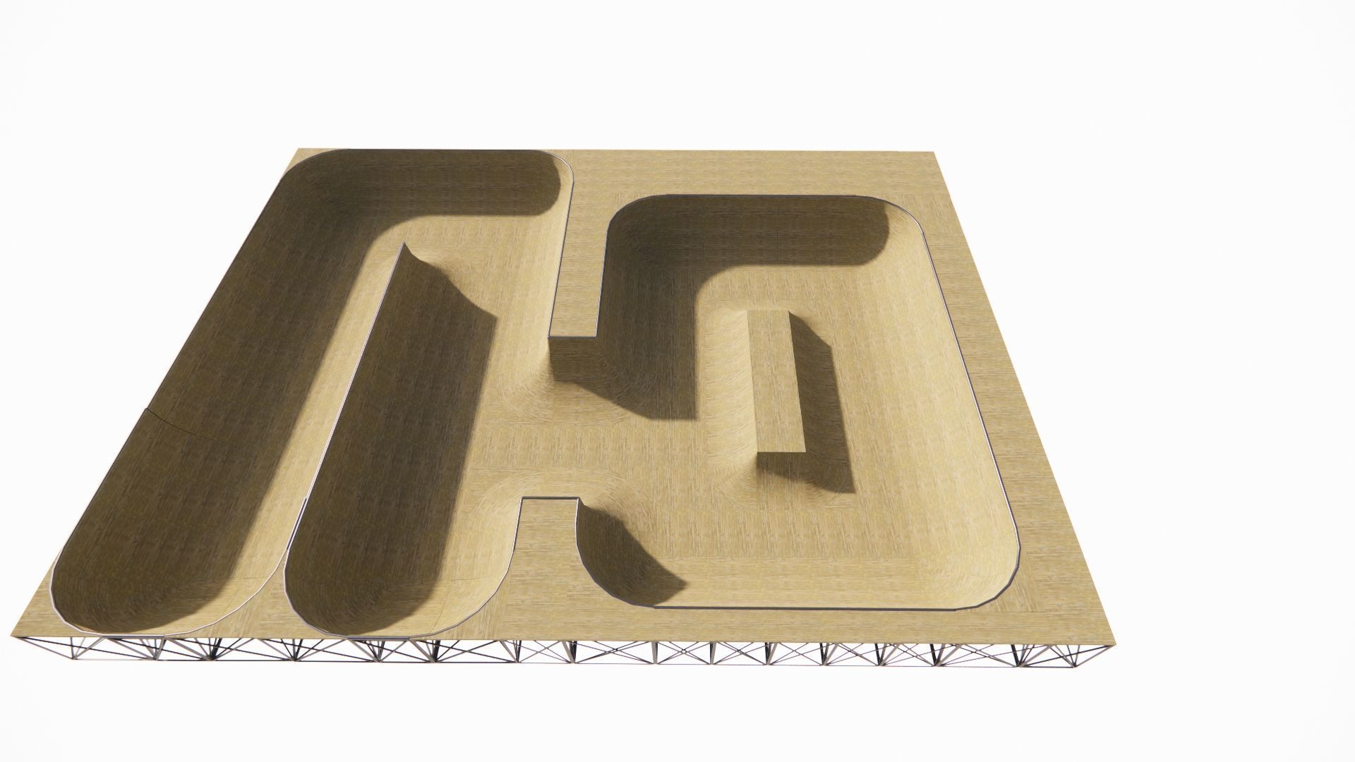Skatepark-Skate Park PACK 3D model_14