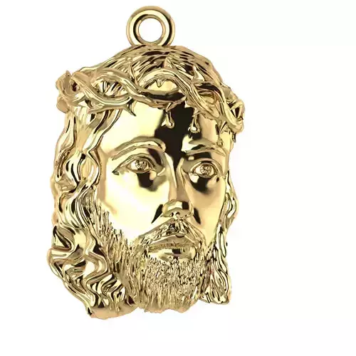 Jesus Christ head Pendant 