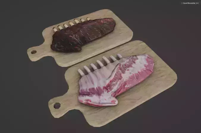 Lowpoly Ribs