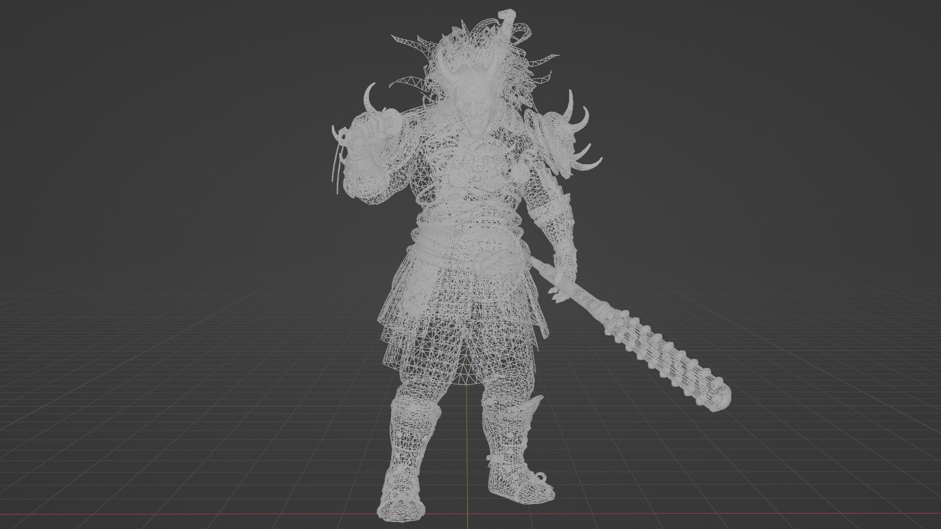 The Oni 3D model_6