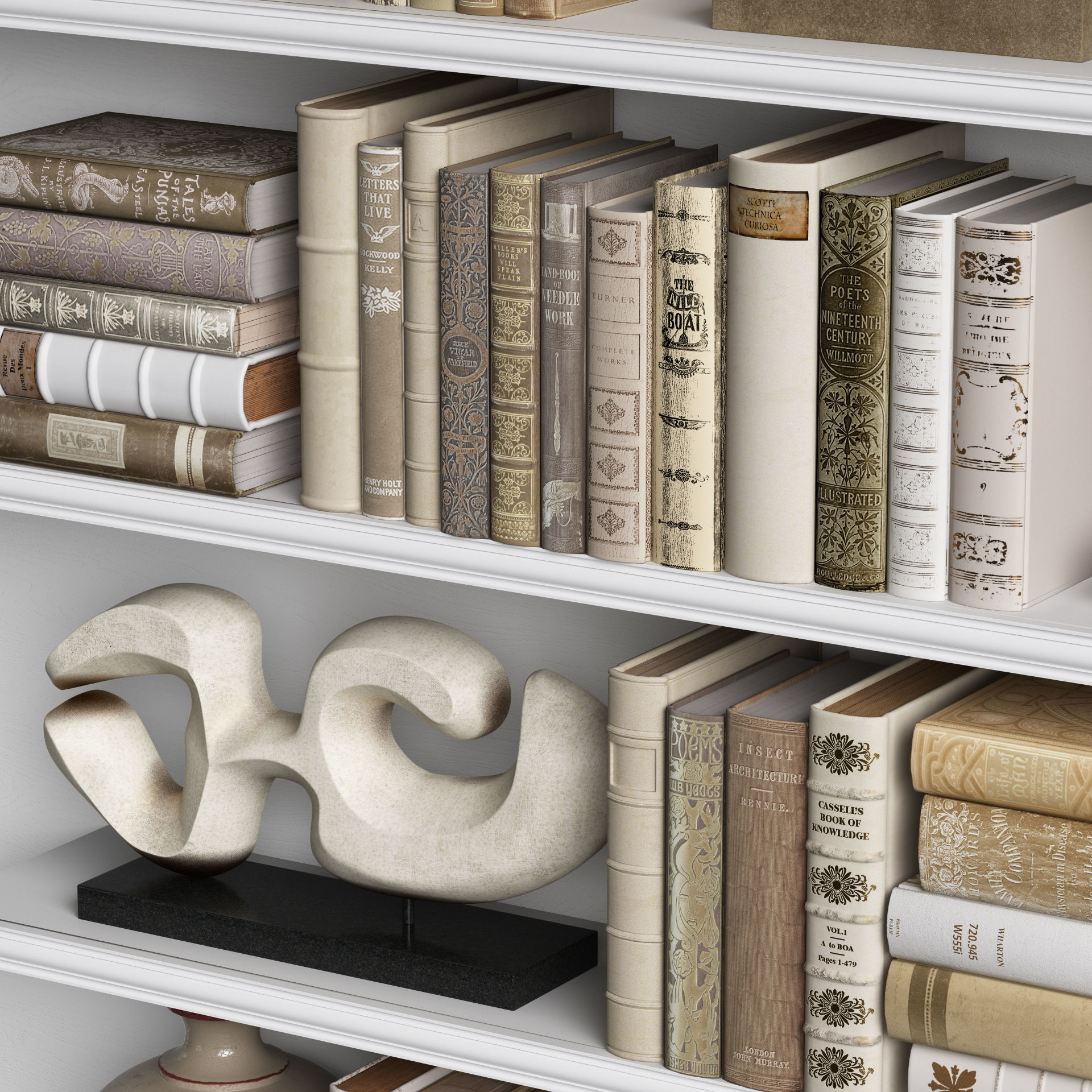 Decor Set 233 3D model_2