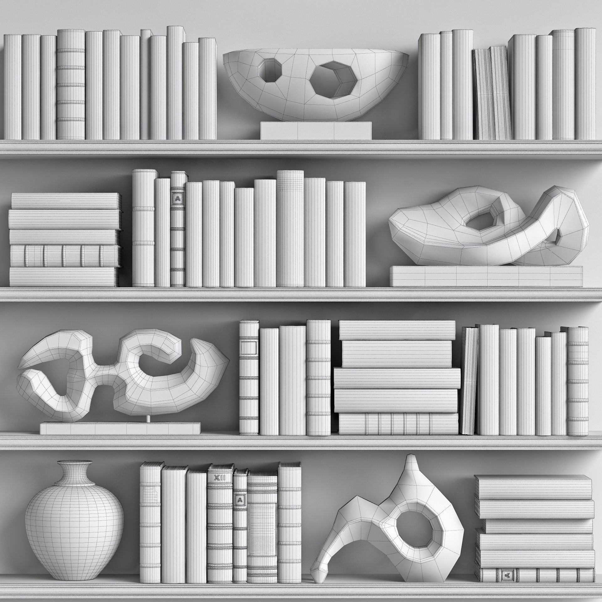 Decor Set 233 3D model_6