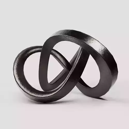 Boundless Bronze Metal Sculpture