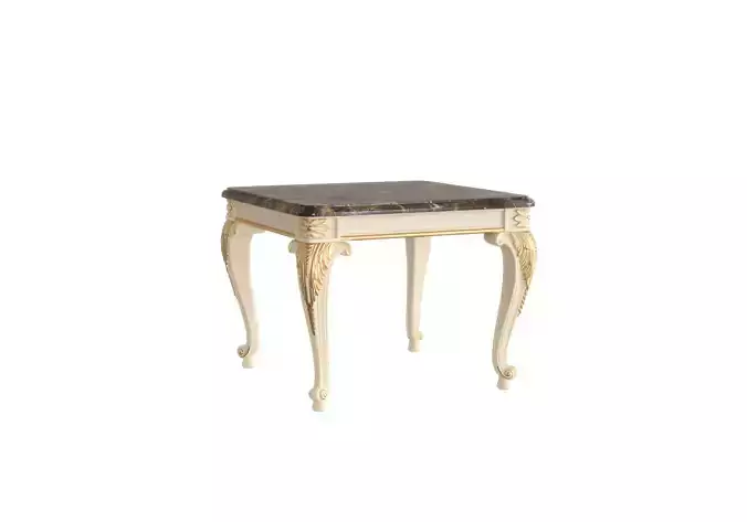 Traditional square coffee table by Modenese
