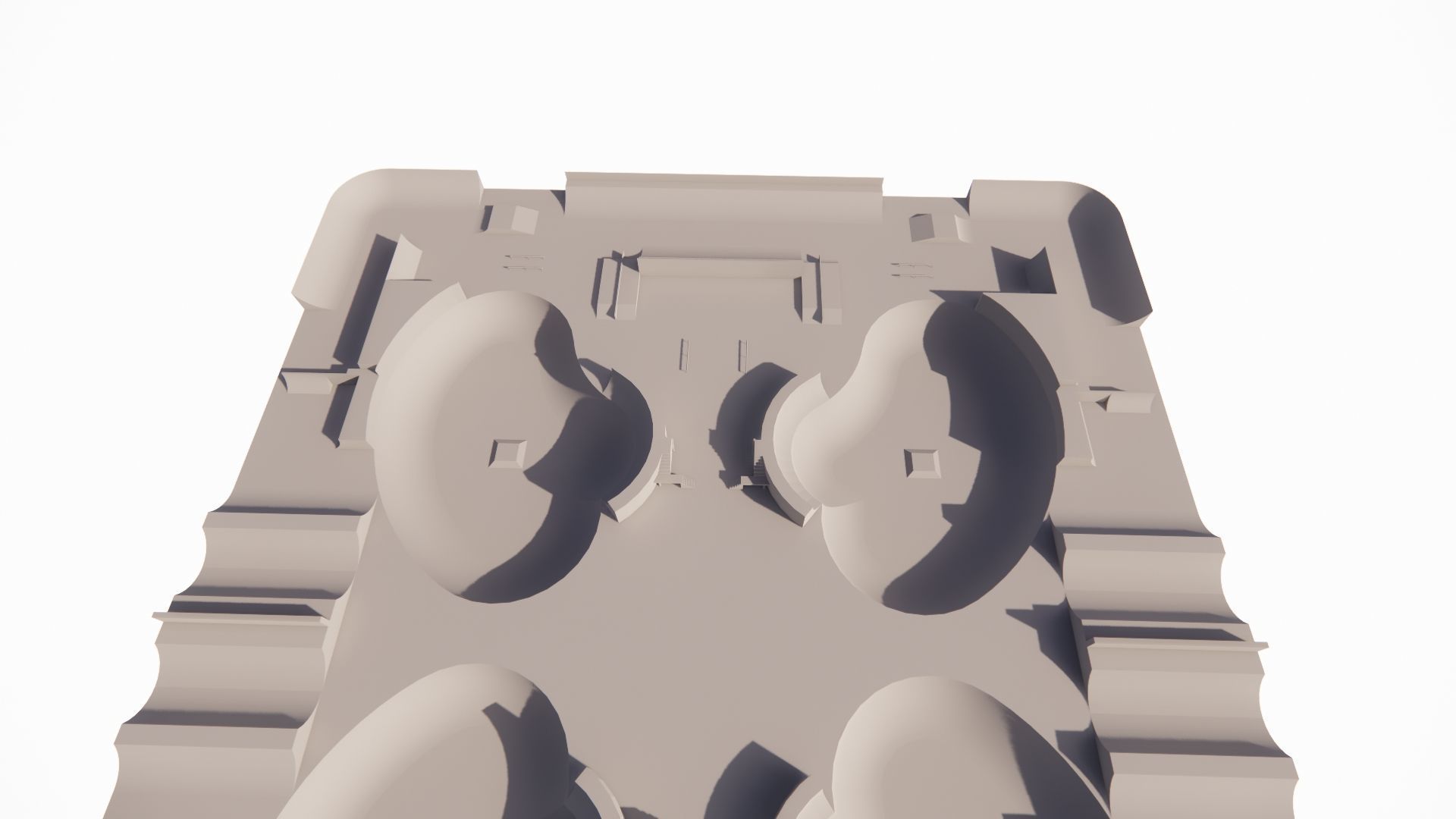 Skatepark-Skate Park PACK 3D model_8