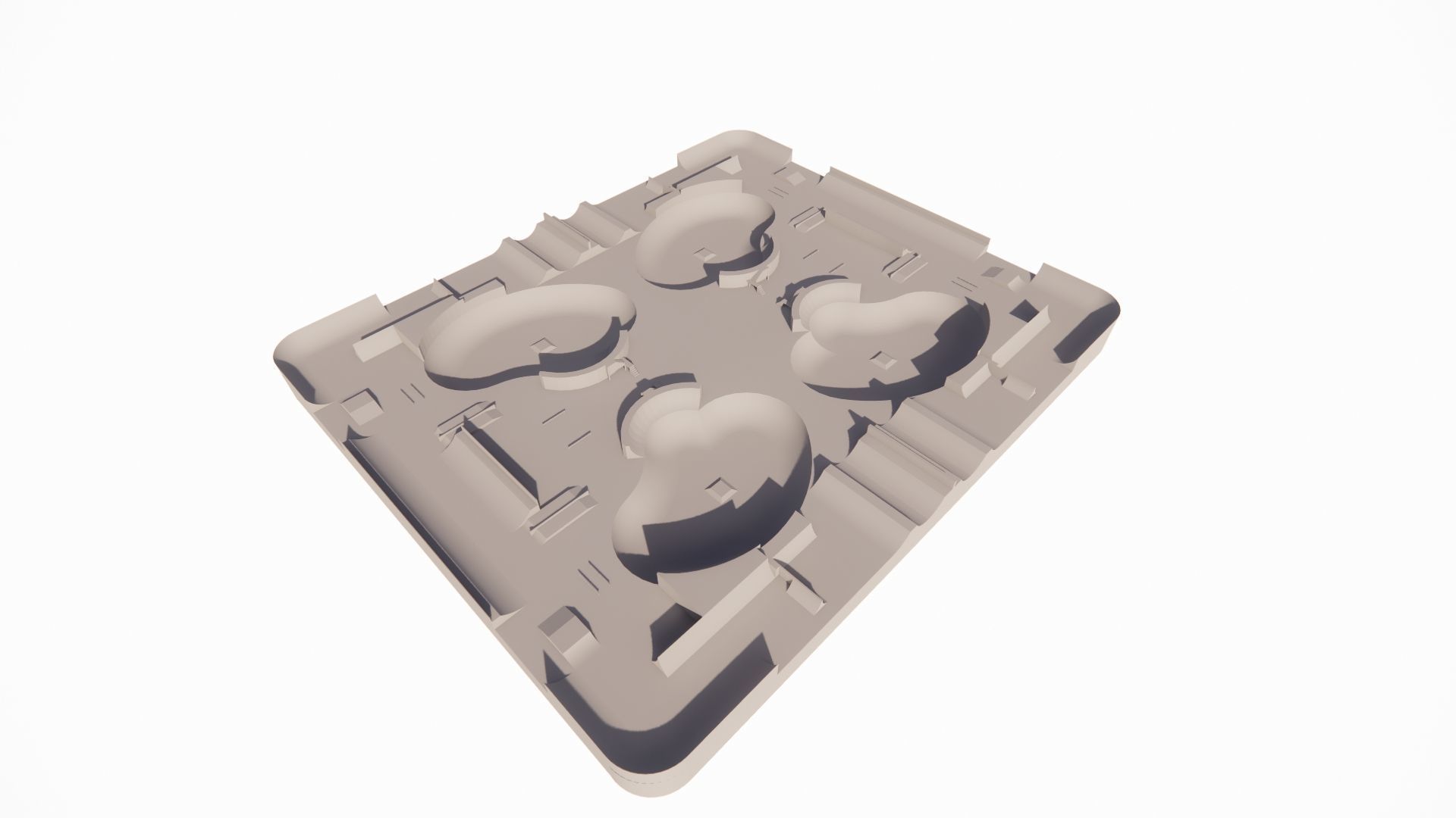 Skatepark-Skate Park PACK 3D model_2