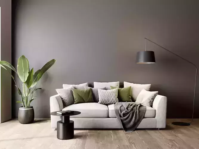 interior living room scene 45