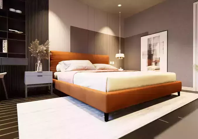 bedroom  and bathroom design