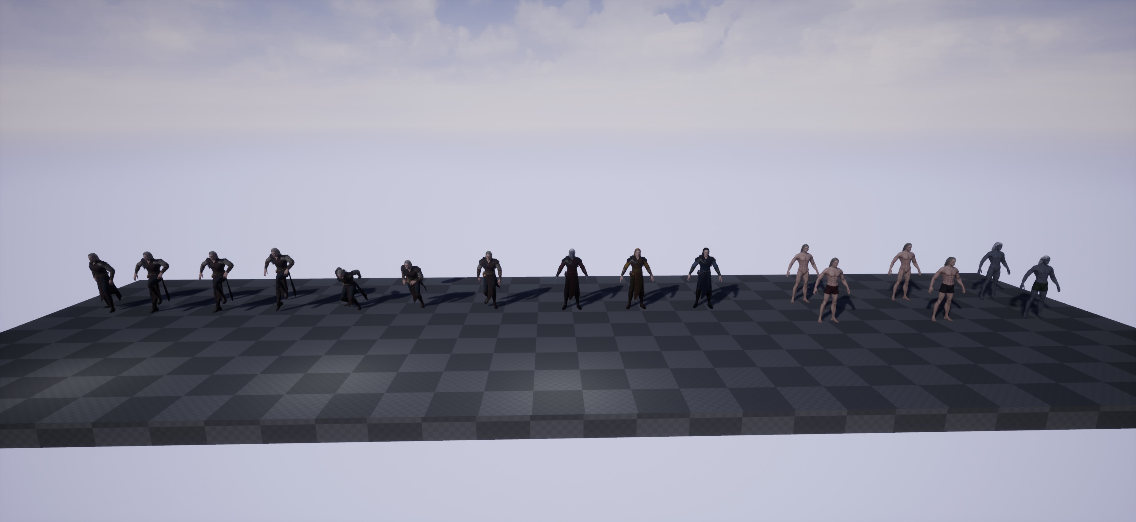 Elf man Low-poly 3D model_13