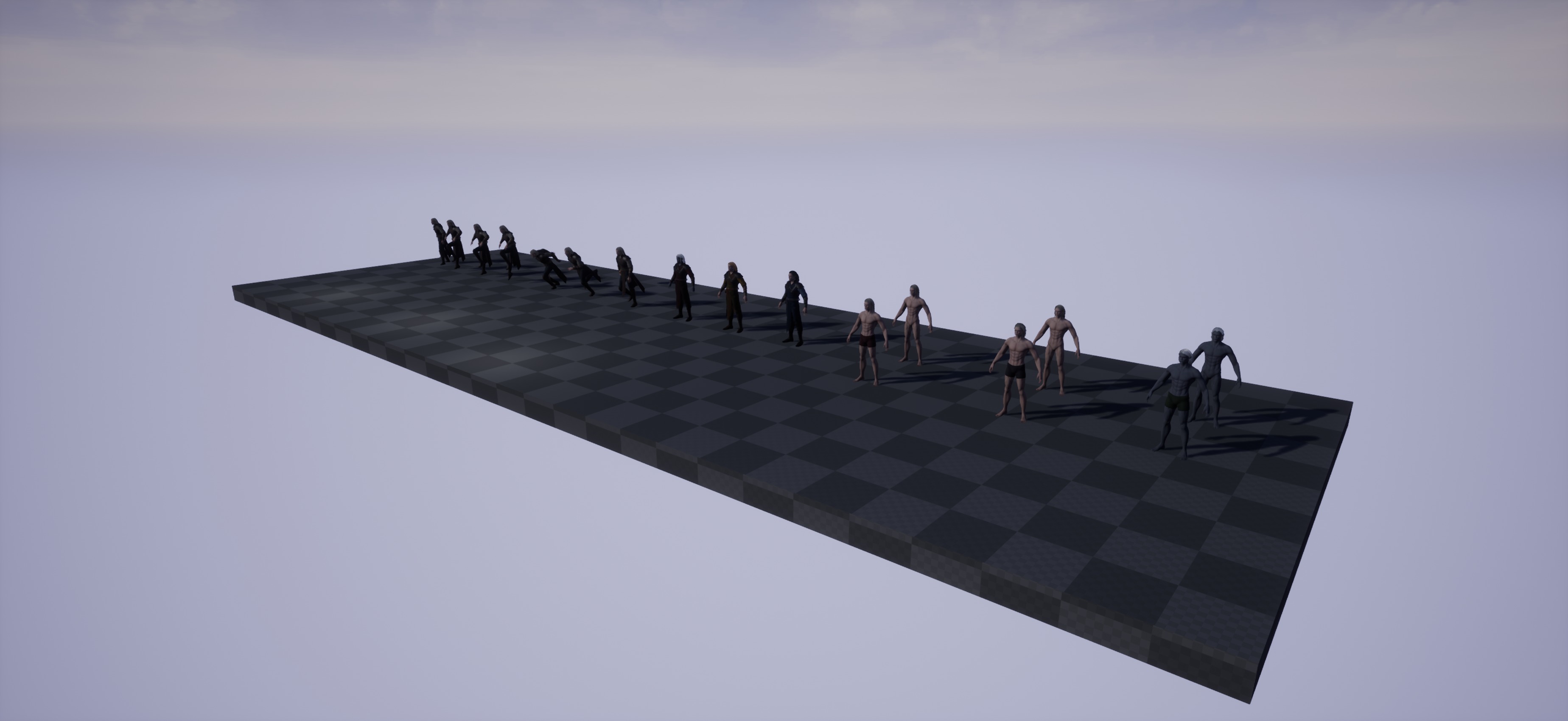 Elf man Low-poly 3D model_15