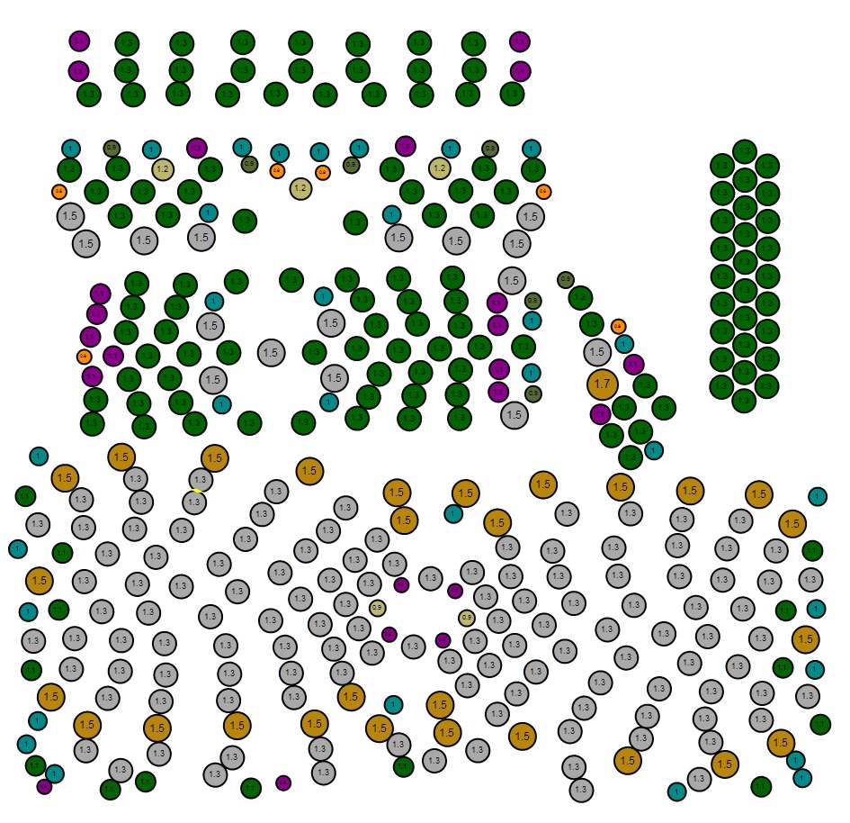 Custom Snow man Diamond Pendant - Snow Diamond Necklace 3D print model_17