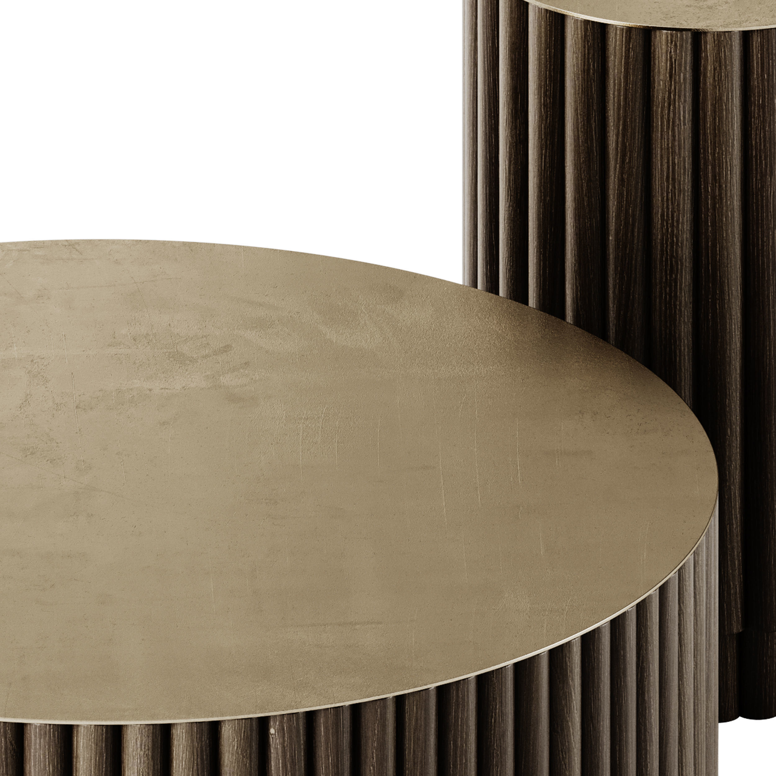 Soho Home Barrel Coffee Tables 3D model_3