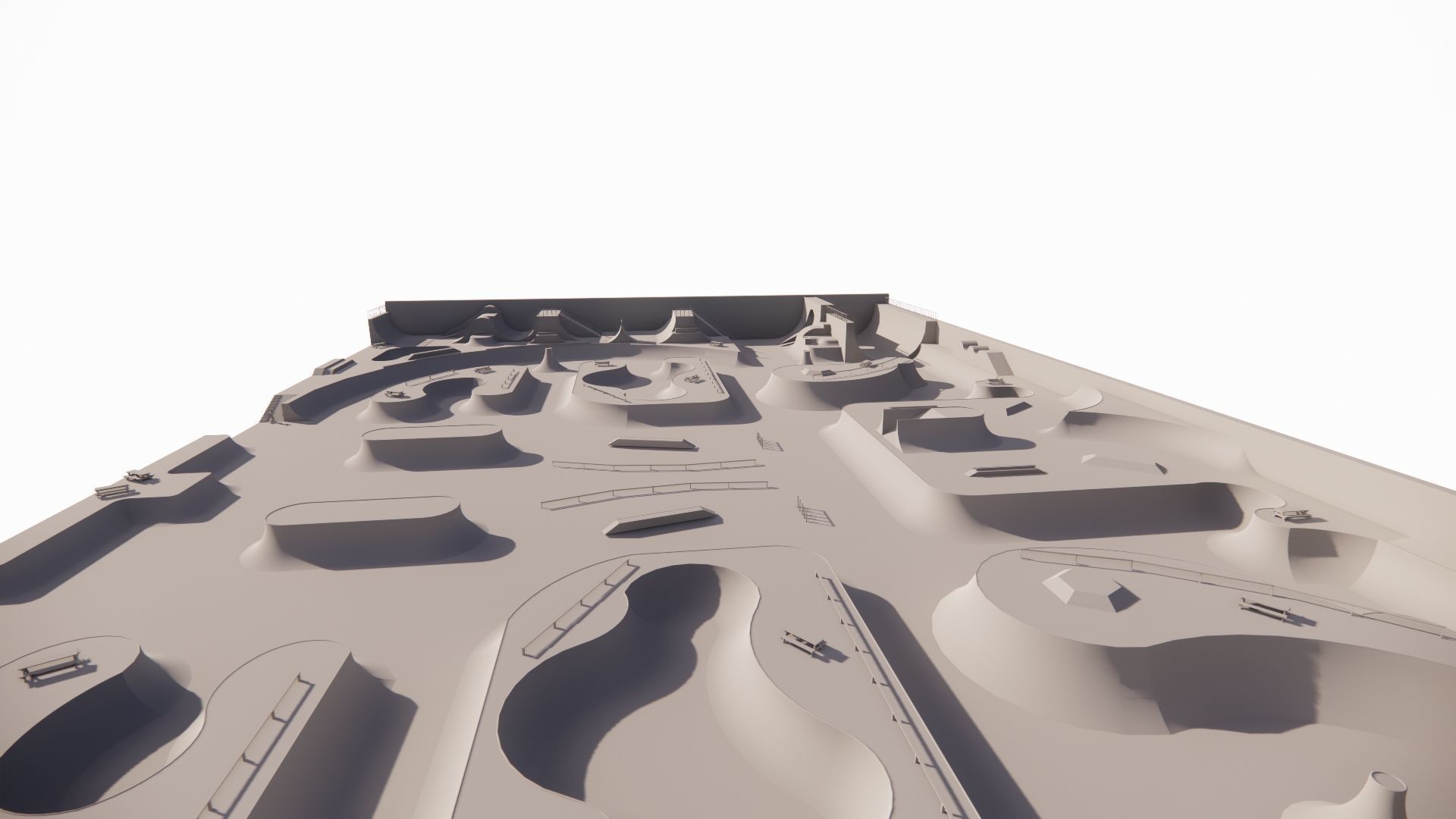 Skatepark-Skate Park PACK 3D model_16