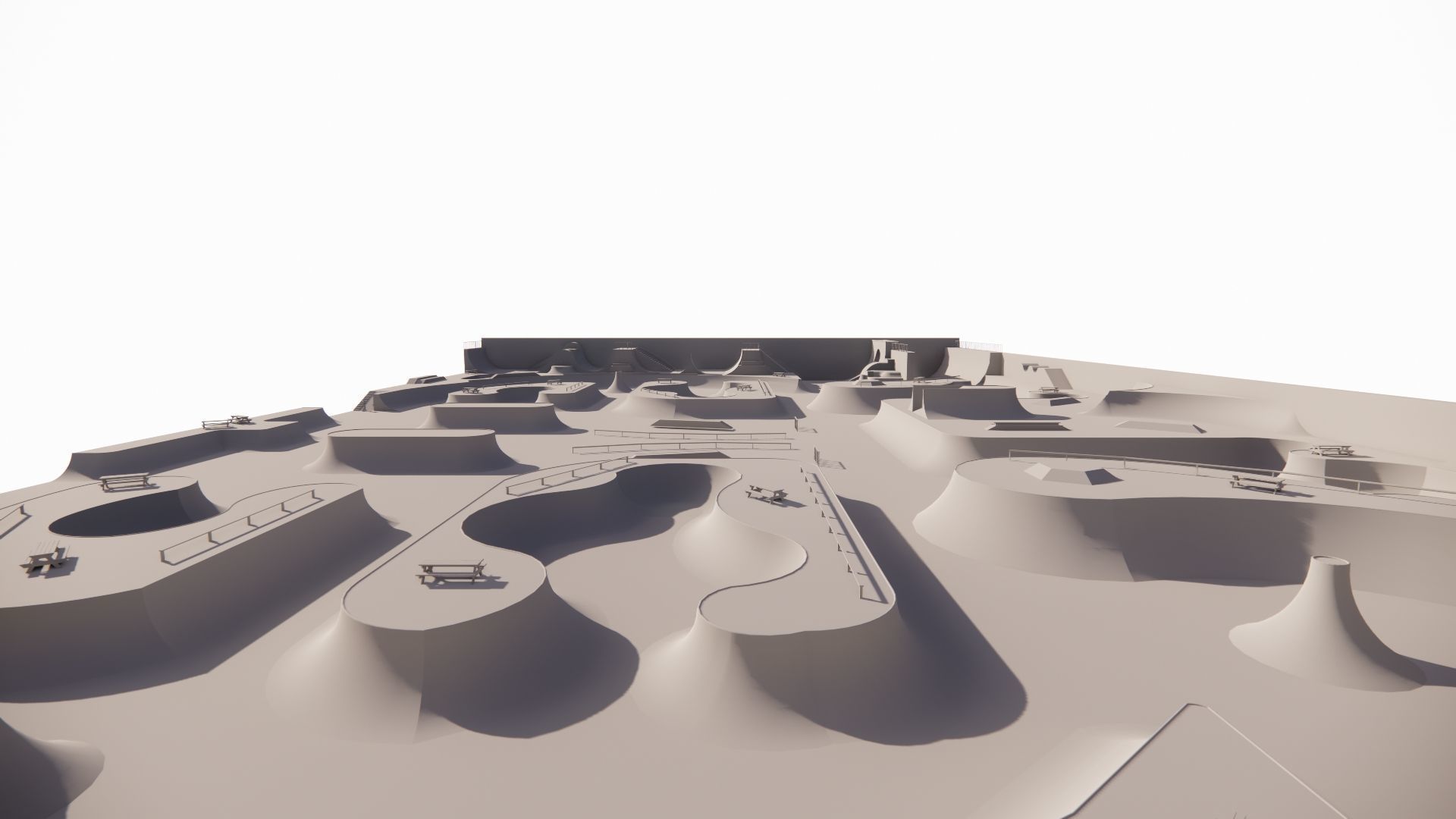 Skatepark-Skate Park PACK 3D model_17