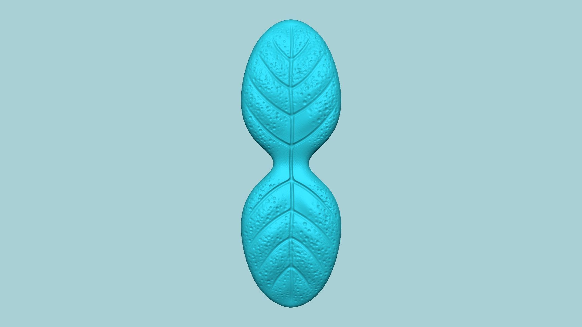Thyme Leaf Mold - Artificial Herb Molding Tool 3D print model_2