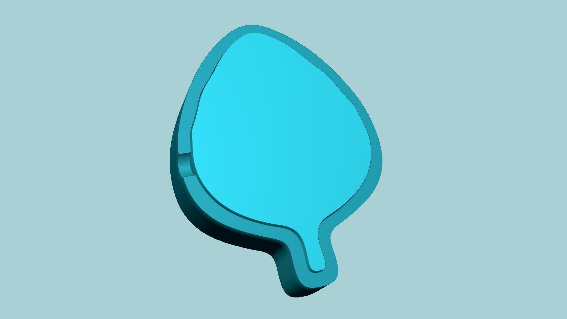 Oregano Leaf Mold - Artificial Herb Molding Tool 3D print model_7