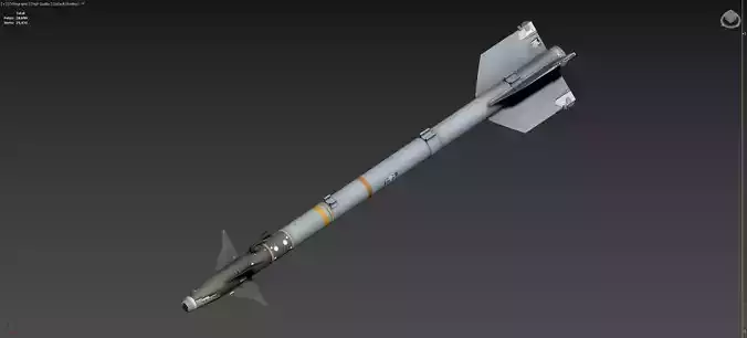 AIM-9M  3D model