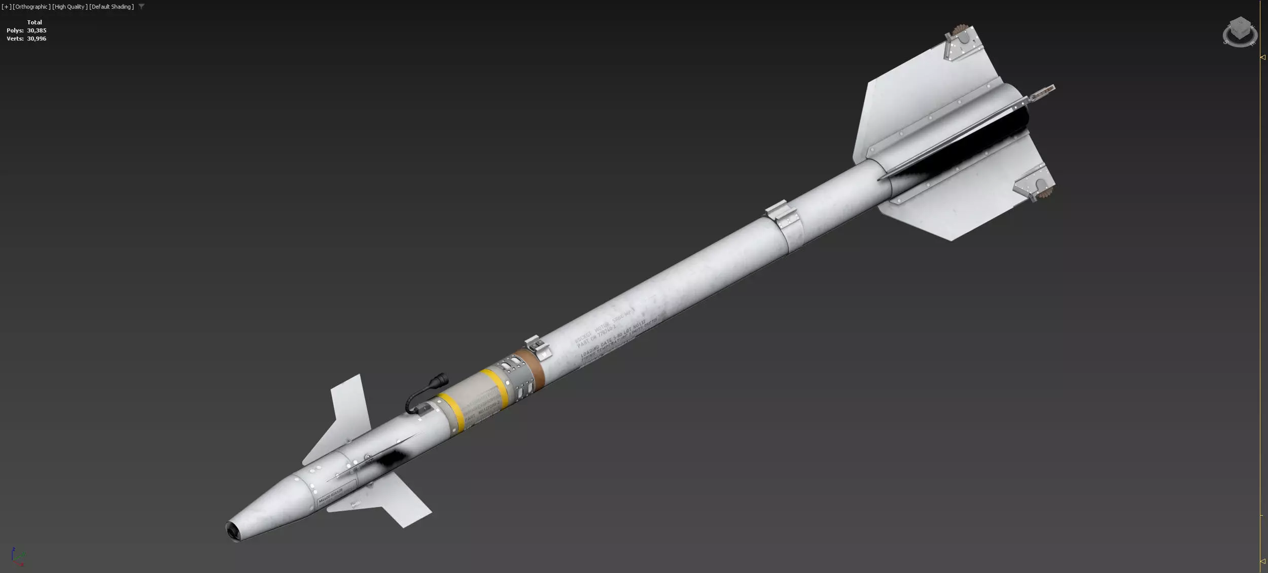 AIM-9P 3D model_0