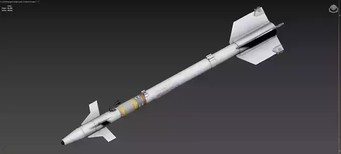 AIM-9P 3D model