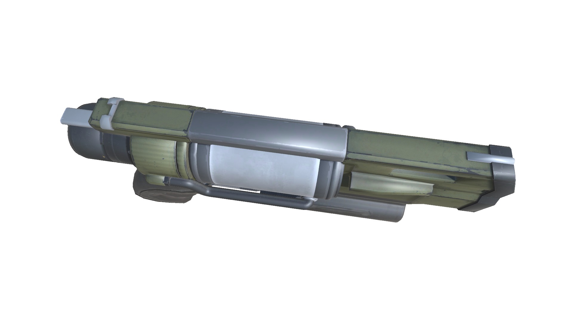 44-dartgun-auto-gun model 3d game ready model Low-poly 3D model Low-poly 3D model_17