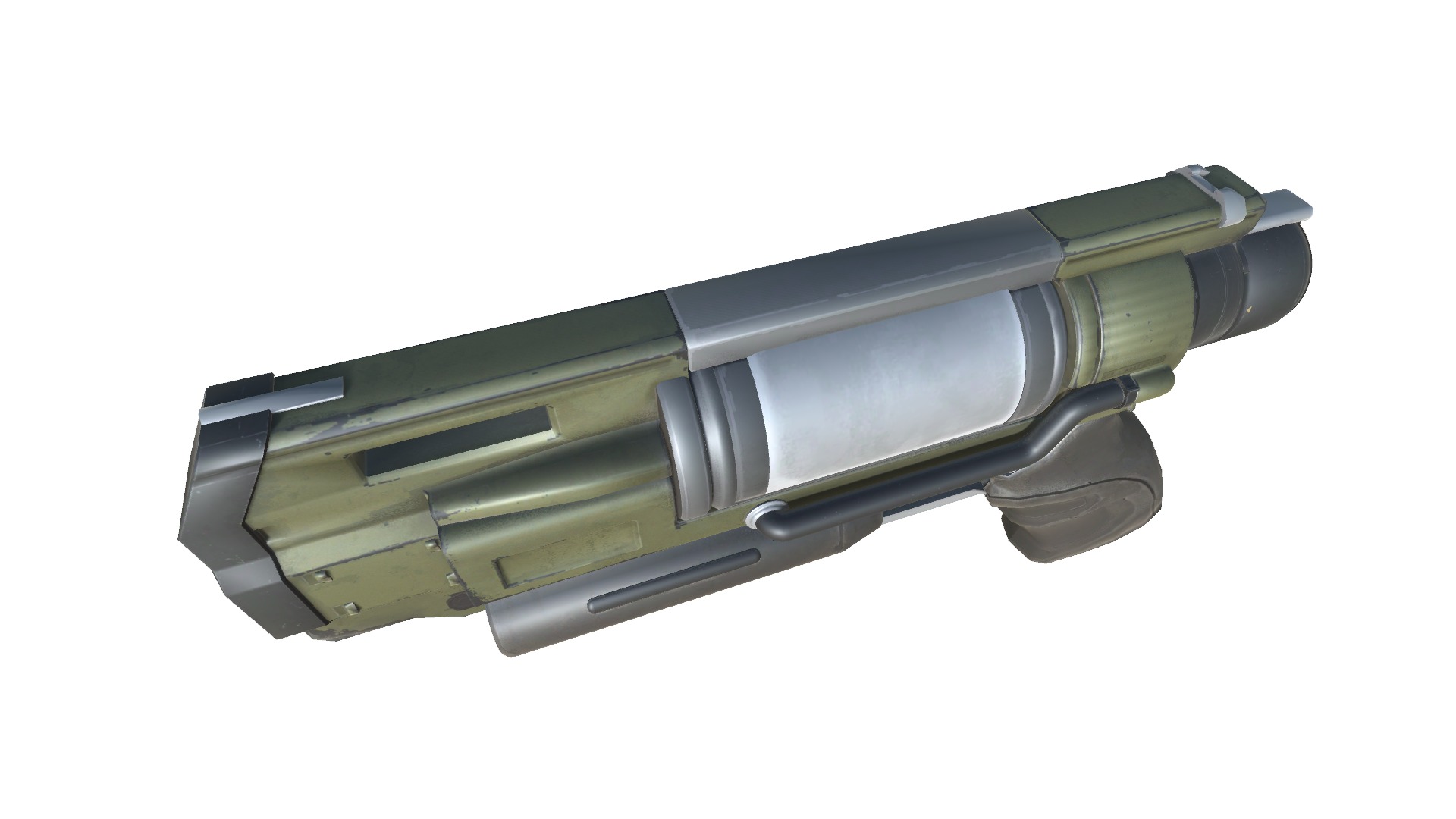 44-dartgun-auto-gun model 3d game ready model Low-poly 3D model Low-poly 3D model_20