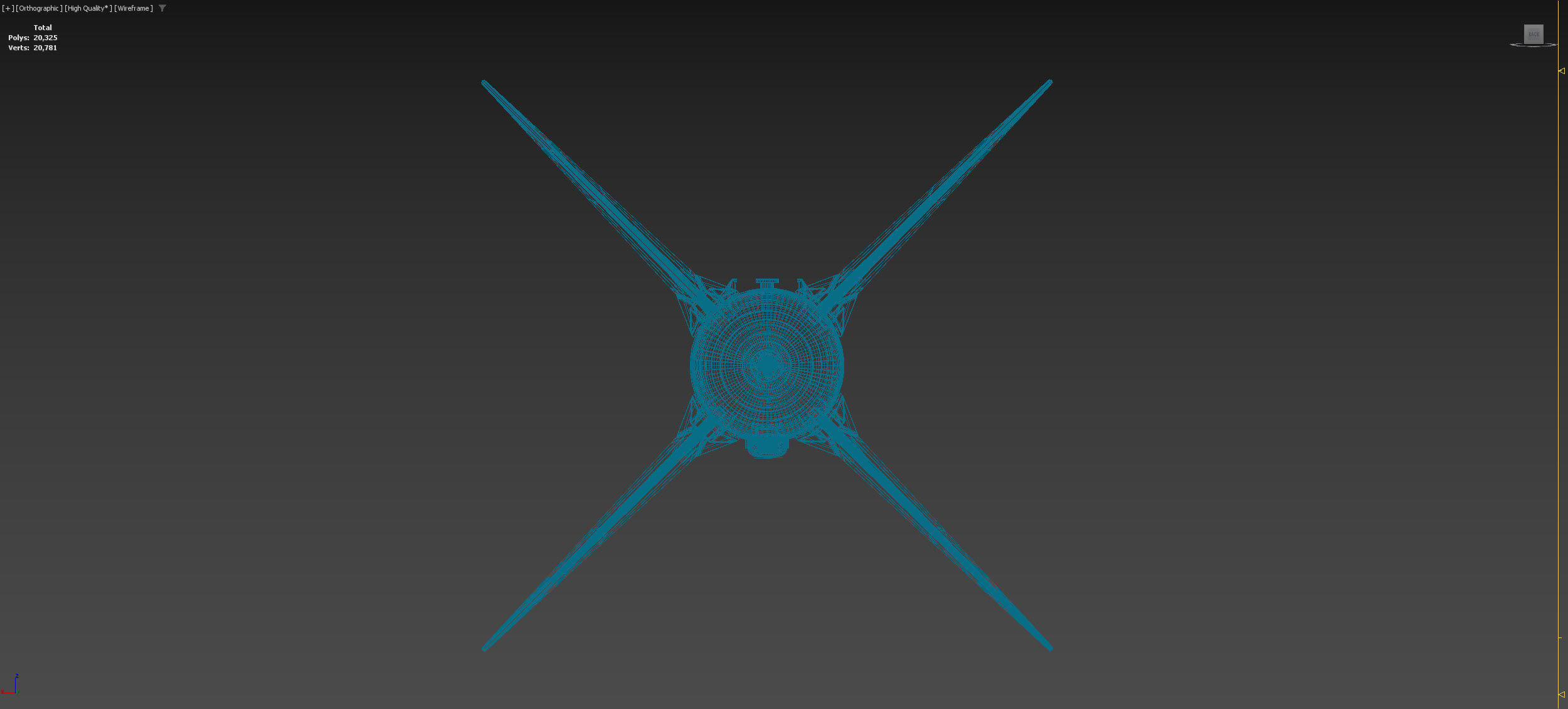 AIM-7 Sparrow 3D model_10