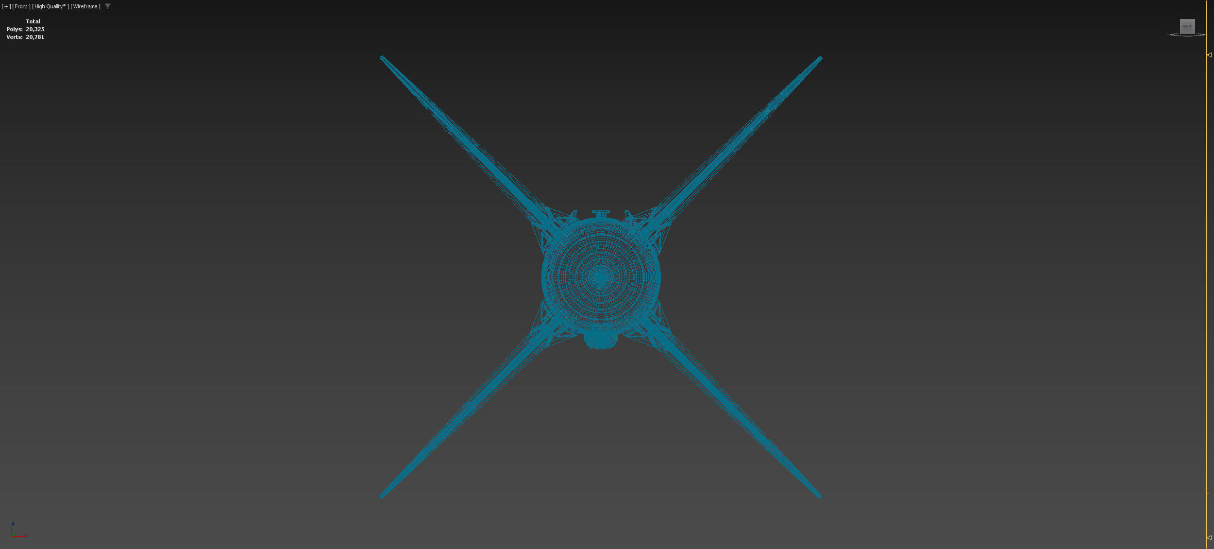 AIM-7 Sparrow 3D model_8